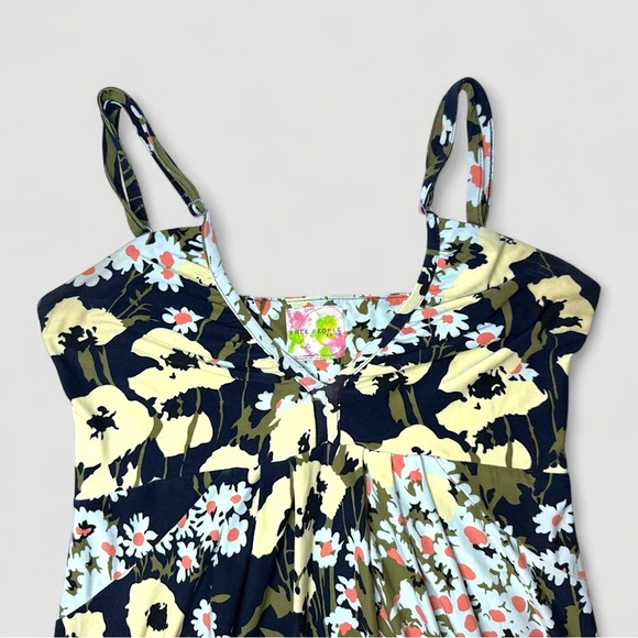 Free People Romantic Floral Maxi Goddess Dress (Almost Vintage 2008) Size XS - Picture 3 of 12